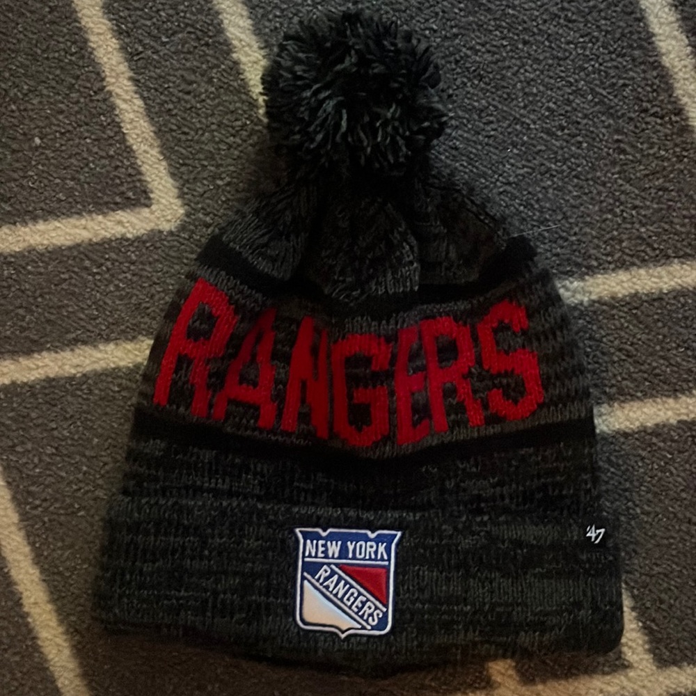 New York rangers winter hat